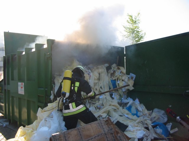 Brand Container Schwaig